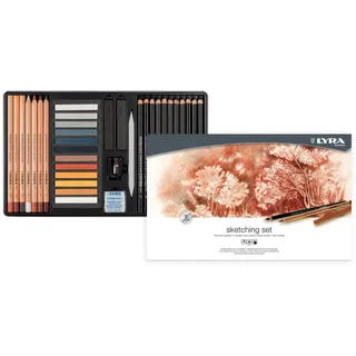 LYRA Rembrandt Monochrome, 35-teiliges Skizzenset