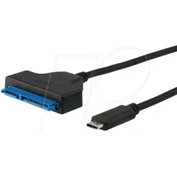 EQUIP 133456 - USB Type-C zu SATA 6Gb Stecker für 2,5" SSD/HDD Adapter