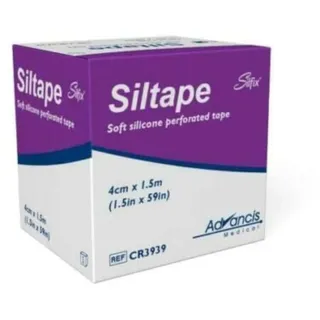SILTAPE Weiches Silikonband, perforiert, 4 cm x 1,5 m, 4 cm x 1,5 m