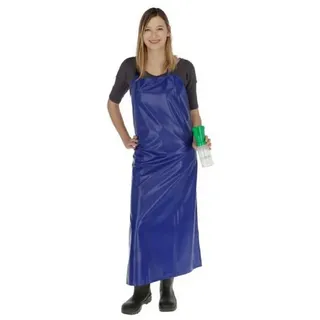 Kerbl Umhängeschürze Melkschürze und Waschschürze blau 15153 Lang 125 cm Breit 125 cm