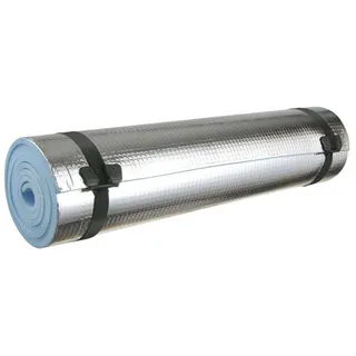 Hi Haushalt International Eva Isomatte Thermomatte 180x50x0,6 cm Alu-Beschichtung -klein&leicht nur 170g!