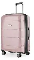 Britz - Koffer Hartschalenkoffer Trolley, TSA, 66 cm, 68 Liter Altrosa