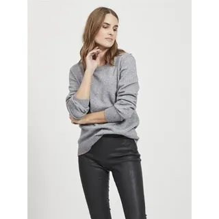 VILA Ril Pullover Medium Grey Melange 2XL