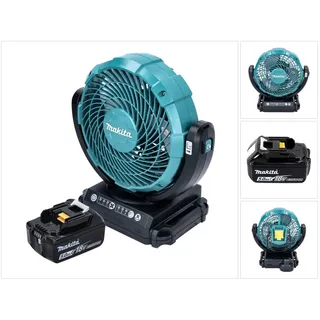 T1 Akku Ventilator Lüfter 18 V 18 cm inkl. 1 x 5,0 Ah Akku ohne Ladegerät