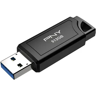 PNY 512GB PRO Elite V3 USB 3.2 Gen 2 Flash-Laufwerk, bis zu 1000 MB/s Lesen & 800 MB/s Schreiben, Extreme Leistung für Datenspeicherung und -übertragungen, hochwertiges Metalldesign, Typ-A-Anschluss
