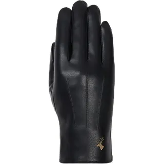 Schwartz & von Halen Handschuhe Herren - Musk - Leder - PU (Polyurethan) - Futter: Ultra Warmes Fleece - Schwarz - M - 9 - M