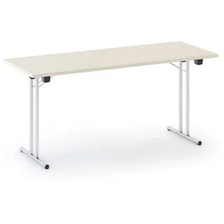 Konferenztisch klappbar FOLDING, 1800 x 800 mm, Birke
