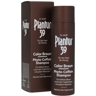 Dr. Kurt Wolff Plantur 39 Color Braun Phyto-Coffein Shampoo 250 ml