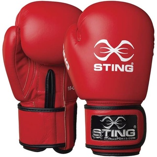 Handschuhe Sting IBA Wettkampf Boxhandschuhe, red, 12