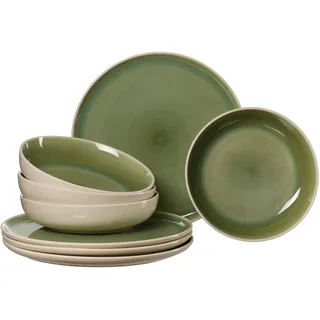 Ritzenhoff & Breker Skog Tafelset 8-tlg. hellgrün