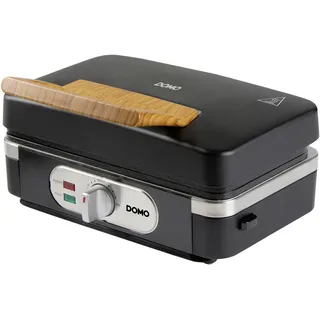 DOMO SANDWICH-WAFFEL-GRILL 3-IN-1 INKY BLACK Sandwichmaker Schwarz