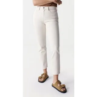 Salsa Stretch-Jeans SALSA JEANS TRUE CROPPED SLIM ecru beige 126114.0071 weiß W33 / L28