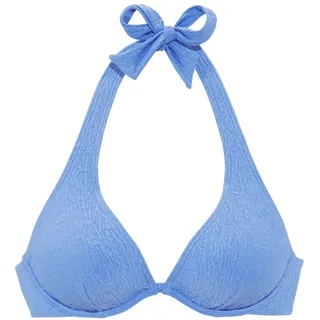 s.Oliver Bikini-Top Damen Blau 36 Cup E