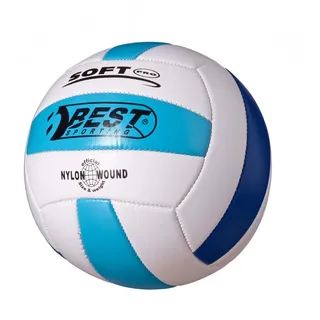 Best Sporting Volleyball weiß/hellblau/blau