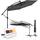 Ø 300 cm Grau