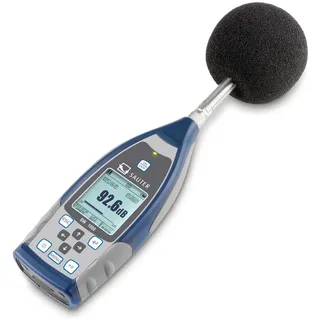 Sauter Kern Schallpegelmesser SW 1000, Klasse I, Messbereich 20-134 dB, Ablesbarkeit 0,1 dB