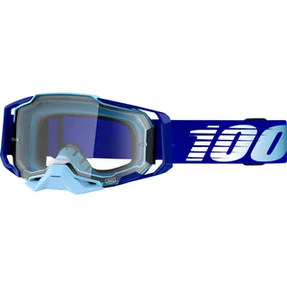 100% Armega Royal Crossbrille Blau/Hellblau Klar