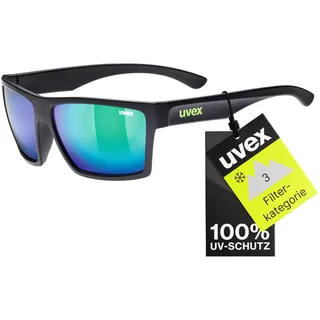 Uvex lgl 29 black mat / mirror green