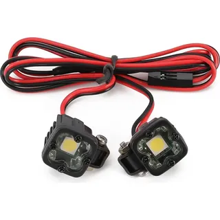 RC-Auto LED-Scheinwerfer / Beleuchtung - verschiedene Ausführungen Ausführung: 2x 14mm RC-Auto-Scheinwerfer