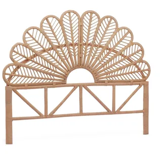 sweeek Kopfteil aus Rattan, naturfarben - sweeek