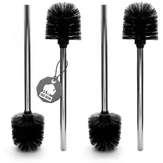 BigDean WC-Bürste 4er Set Schwarz