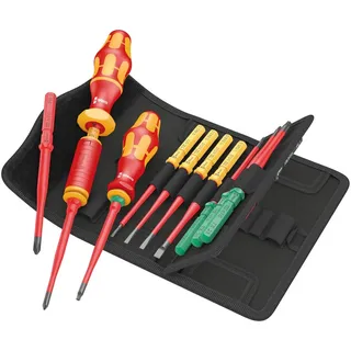 WERA Kraftform Kompakt VDE 16 Torque extra slim 1 Tool Finder, 16-teilig