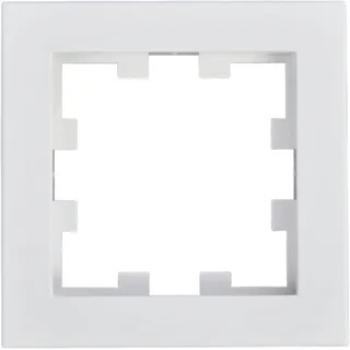 Panasonic WDTF00012WH Karre Plus 55 Abdeckrahmen 1-fach reinweiß