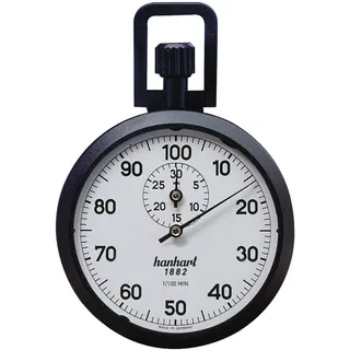 Hanhart Stoppuhr 1/100 Min.30 Min.mech.Industrie