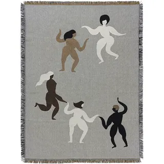 Ferm Living Tapestry Decke 120 x 170 cm, grau