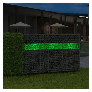 vidaXL Gabionensteine aus Glas Grün 60-120 mm