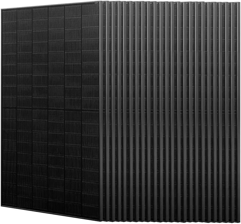 JA Solar 455W N-Typ Bifazial Glas-Glas Solarmodul Full Black, 22,8% Effizienz24