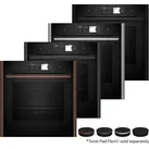 Neff Collection B69VY7MY0 - N90 Backofen mit 7 Jahre Garantie, Flex Design, Slide&Hide®, VarioSteam, Pyrolyse, CircoTherm®, 60 x 60 cm