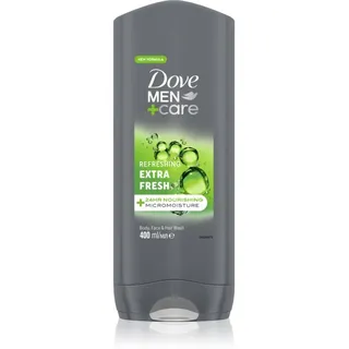 Dove Men+Care Extra Fresh Duschgel für Körper und Gesicht 400 ml