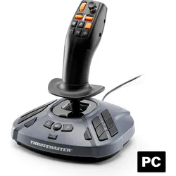 Thrustmaster SimTask FarmStick (PC), Gaming Controller, Grau
