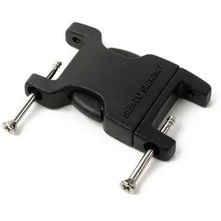 Sea to Summit Field Repair Buckles Ersatzschnallen (Größe 38mm 2 Pin 38 mm Black