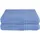 Duschtuch 2 x 70 x 140 cm hellblau