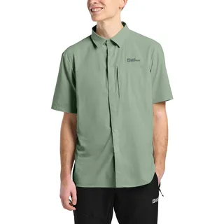 Jack Wolfskin Vandra Kurzarmhemd - Eucalyptus - M