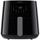 Philips Home Essential XL HD9270/70 Heißluft-Fritteuse 6.2l 2000W Temperaturvorwahl, Timerfunktion, mit Display Schwarz/Silber