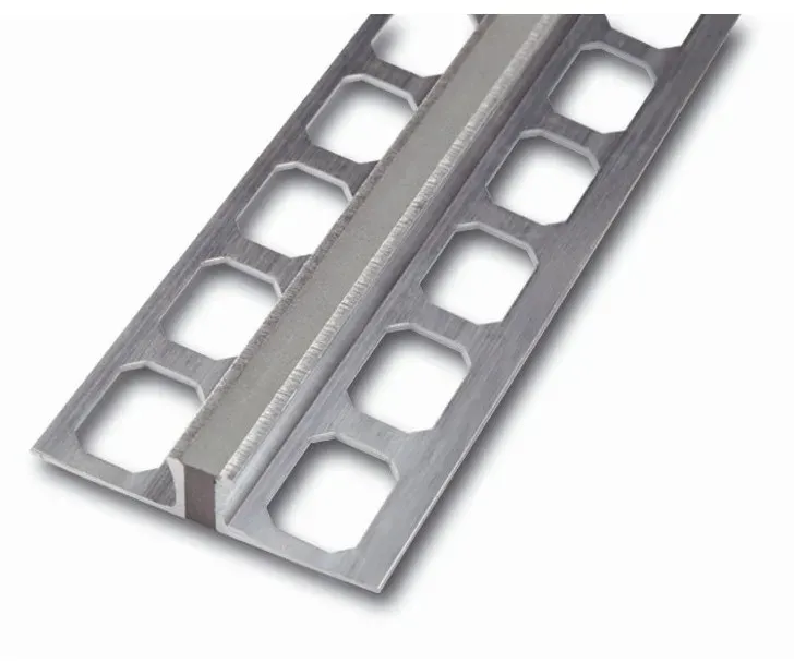 Dehnfugenprofil Aluminium Einlage grau | 10,0 mm