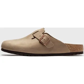 Birkenstock Boston Nubukleder geölt tabacco brown 45