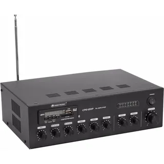 Omnitronic CPE-120P ELA ELA-Verstärker 120 W 4-Kanal 1-Zonen