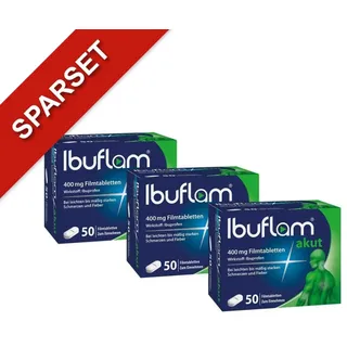 Ibuflam Akut 400 mg Ibuprofen Schmerztabletten