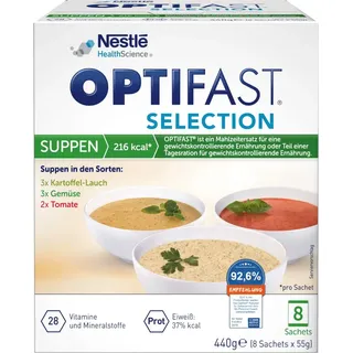 Optifast Selection Suppen Pulver 8 x 55 g
