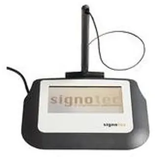 Signotec Pad Sigma Signature Pad - Unterschriften-Terminal mit LCD Anzeige - 9,5 x 4,7 cm - verkabelt - USB (ST-ME105-2-U100-B)