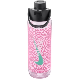 Nike Unisex – Erwachsene TR Renew Recharge Trinkflasche, pink rise/black/light Menta,