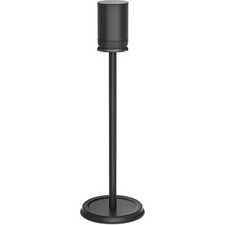 Robuster Bodenlautsprecherständer für Sonos Move, Sonos Move 2 Ständer Halter mit Management-Kabel-Clips, kompatibel mit Sonos Move 2 Lautsprecherständer, einfach zu installieren, Schwarz