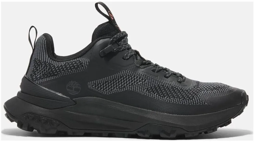 Timberland Mens Low Lace UP Sneaker blackout knit 9