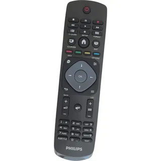 Originale Philips TV Fernbedienung für 40PFH4319/88 | 40PFH4329/88 | 40PFH4399/88 | 40PFK4009 | 40PFK4009/12 | 40PFK4100/12 | 40PFK4101/12 - Schwarz