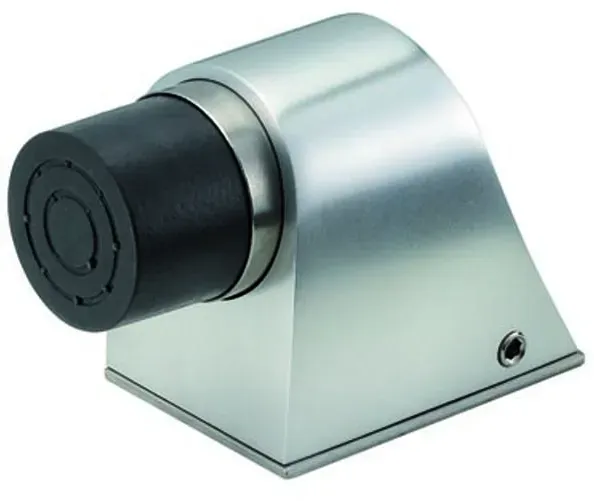 Türpuffer KWS 2124 mit gefedertem Gummi, Bodenmontage