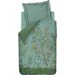 Pip Studio Wild and Tree Blau in Blau | Gr.: 135x200 cm (80x80 cm)